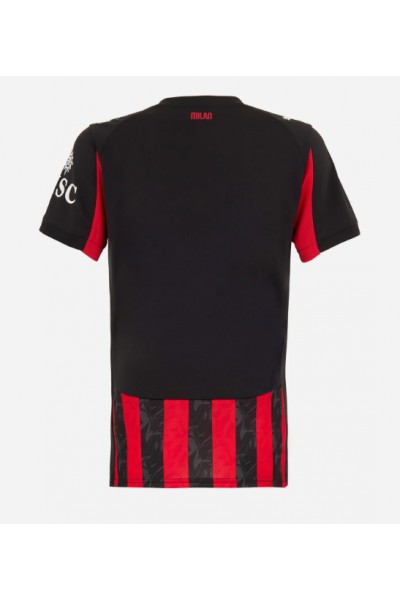 AC Milan Jalkapallovaatteet Naisten Kotipaita 2025-26 Lyhythihainen AC Milan Jalkapallovaatteet Naisten Kotipaita 2025-26 Lyhythihainen